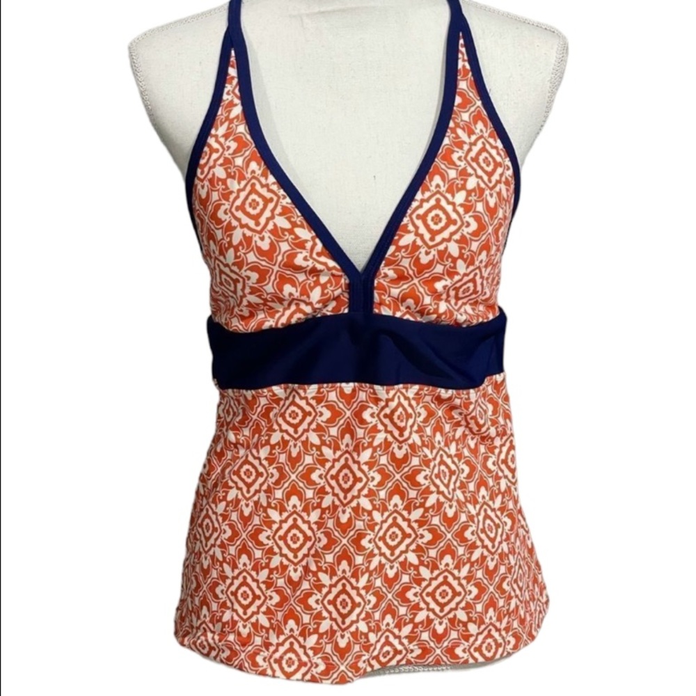 SouthPoint Tankini Top Swimsuit Multicolor Size 10